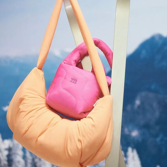 NWOT Anthropologie Puff Sling Bag - Picture 3 of 6